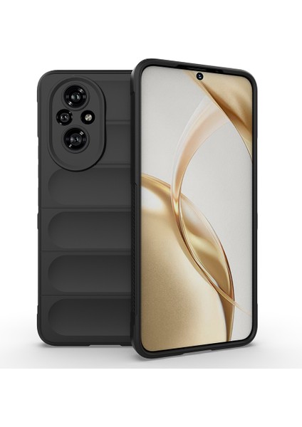 Honor 200 Kılıf Kamera Korumalı Oyuklu Arka Yüzey Darbe Emici Silikon Kapak