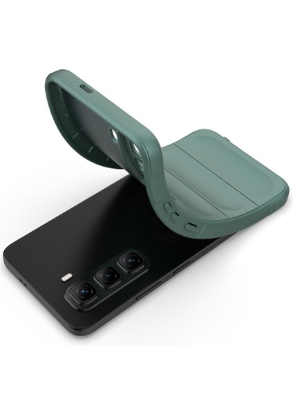 Infinix Hot 50 Pro 4g Kılıf Kamera Korumalı Oyuklu Arka Yüzey Darbe Emici Silikon Kapak fiyatları