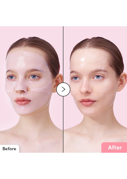 Eqqualberry - Collagen Pore-Tight Up Hydrogel Mask (1 Adet) - Vegan Pdrn + Kolajen Hydrojel Maske