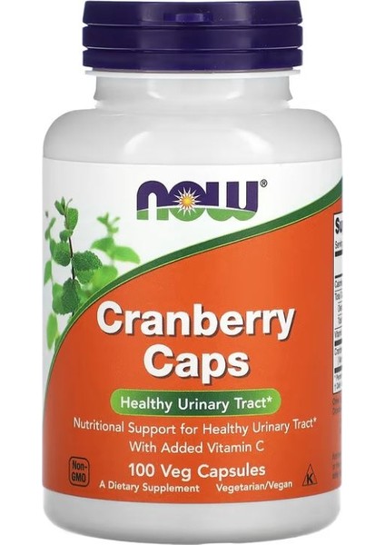 Cranberry Caps 100 Veg Capsules