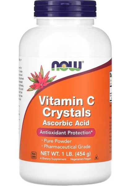 Vitamin C Crystals, 1 Lb (454 G)