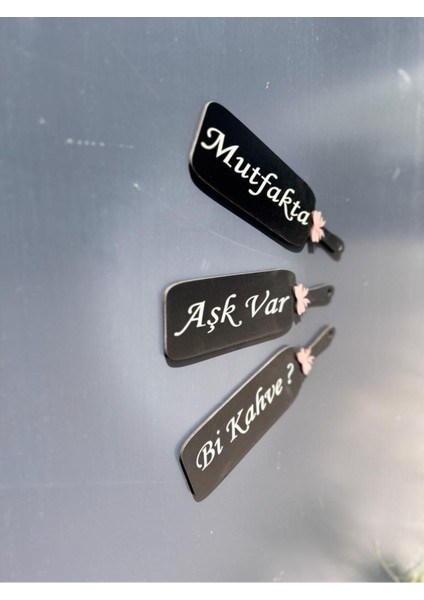 Mutfakta Aşk Var ,bi Kahve? Duvar Süsü 10K Dekor