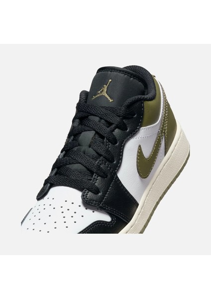 Air Jordan 1 Low SS25 (Gs) Unisex Deri Siyah Spor Ayakkabı 553560-092 modelleri