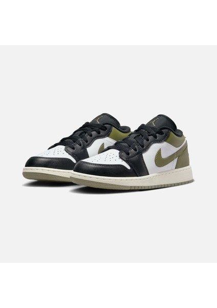 Air Jordan 1 Low SS25 (Gs) Unisex Deri Siyah Spor Ayakkabı 553560-092 indirimleri