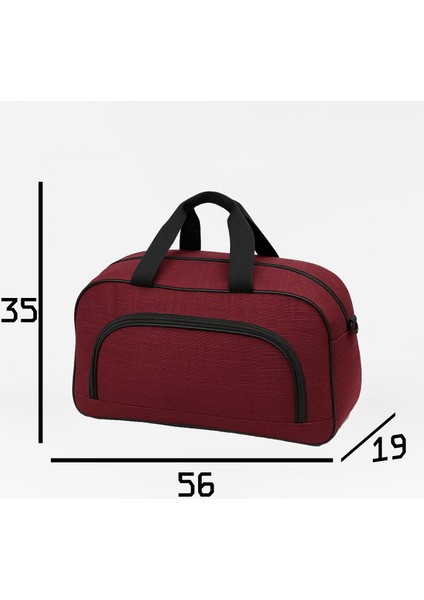 El ve Omuz Askılı Unisex Seyahat Spor Çantası El Valizi