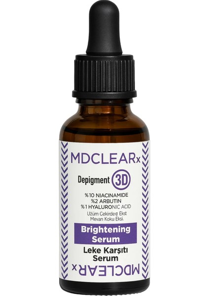 DEPİGMENT 3D LEKE KARŞITI AYDINLATICI SERUM
