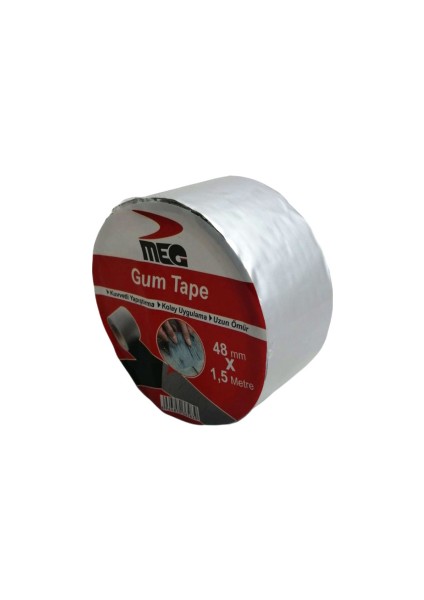 Gum Tape 48MMX1.5MT Su Sızdırmaz Sakız Tamir Bantı (3791)