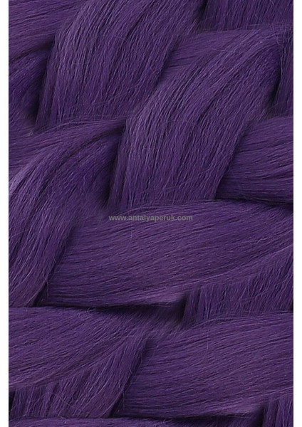 Afrika Örgüsü Ombreli Sentetik Saç 100 gr PURPLE