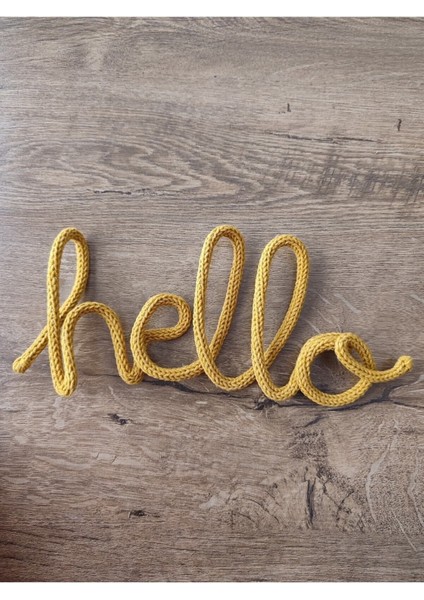 Hello Ev ve Çocuk Odası Duvar Yazısı Duvar Dekor Süsü modelleri