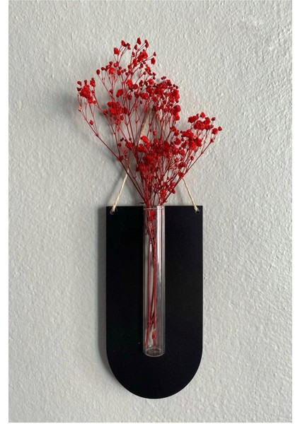 Ahşap Dekoratif 3'lü Duvar Çiçekliği (Çiçek Hediyeli) fiyatları