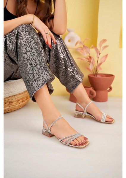 Maxine Kadın Ince Sarmal Bantlı Abiye Ayakkabı