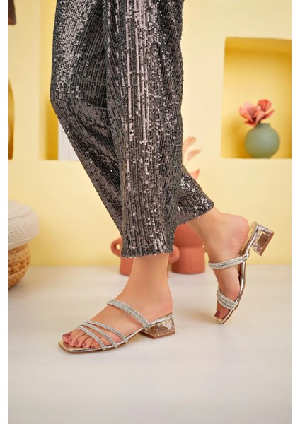 Maxine Kadın Ince Sarmal Bantlı Abiye Ayakkabı modelleri