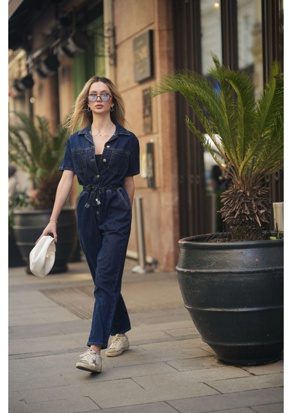 Yeni Beli Lastikli Jean Tulum modelleri