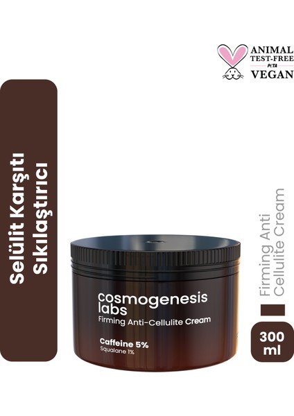 & Çatlak Selülit tı Body Krem 300 ml Bölgesel