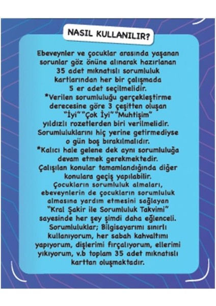 CHV-102049 Sorumluluk Takvimi