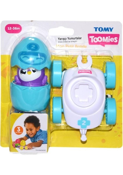 73088 Tomy - Yarışcı Yumurtalar 12-36 Ay