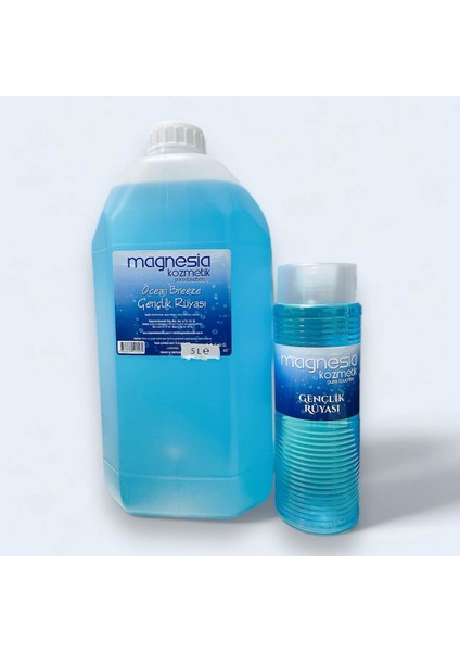 Aqua Gençlik Kolonyası Ekonomik 5 lt Bidon – 400 ml Hediye