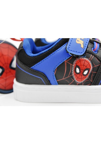 Spiderman Supta 5 Fx Cırtlı Cocuk Spor Ayakkabı Siyah