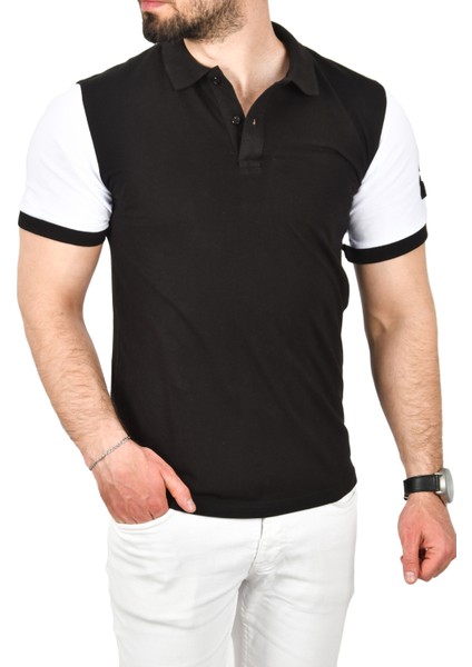 Dar Kesim Pamuklu Polo Yaka Tişört Slim Fit Nefes Alan Kıvrılmaz Polo Yaka Tişört 2503022 fiyatları