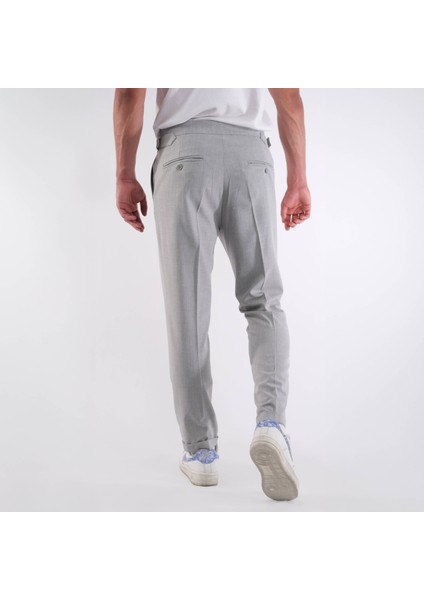 Yan Tokalı Kumaş Pantolon modelleri