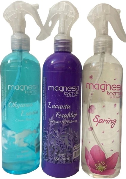 Oda ve Ortam Spreyi 3'lü Set (Lavanta, okyanus, spring) fiyatları