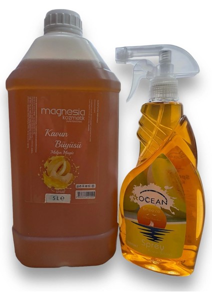 Ocean Breeze Kavun Ortam Kokusu 5lt. Bidon (EKONOMIK)+500 ml Sprey