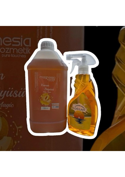 Ocean Breeze Kavun Ortam Kokusu 5lt. Bidon (EKONOMIK)+500 ml Sprey modelleri