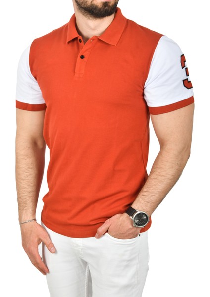 Dar Kesim Pamuklu Polo Yaka Tişört Slim Fit Nefes Alan Kıvrılmaz Polo Yaka Tişört 2503022 fırsatları
