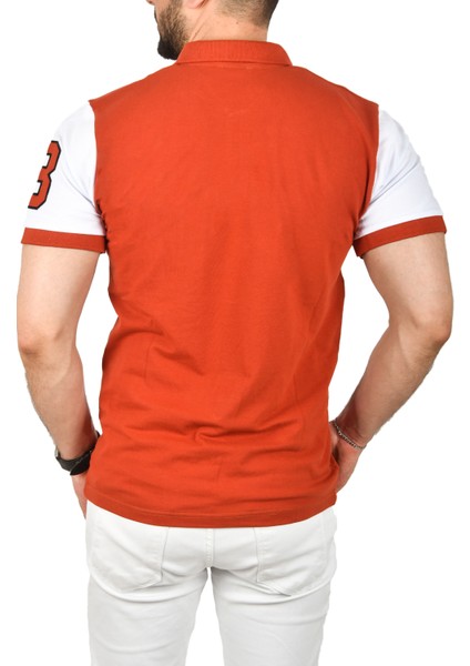 Dar Kesim Pamuklu Polo Yaka Tişört Slim Fit Nefes Alan Kıvrılmaz Polo Yaka Tişört 2503022 indirimleri