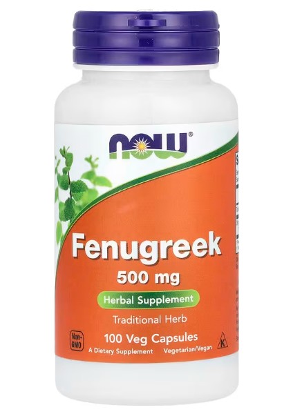 Fenugreek 500 mg 100 Veg Capsules