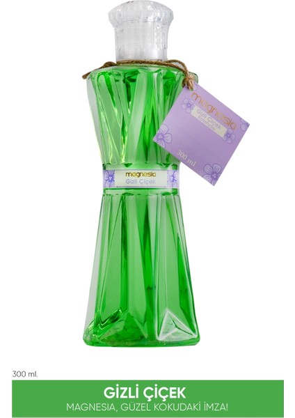 Gizli Çiçek Kolonyası 300 ml Hediyelik Elmas Pet Şişe