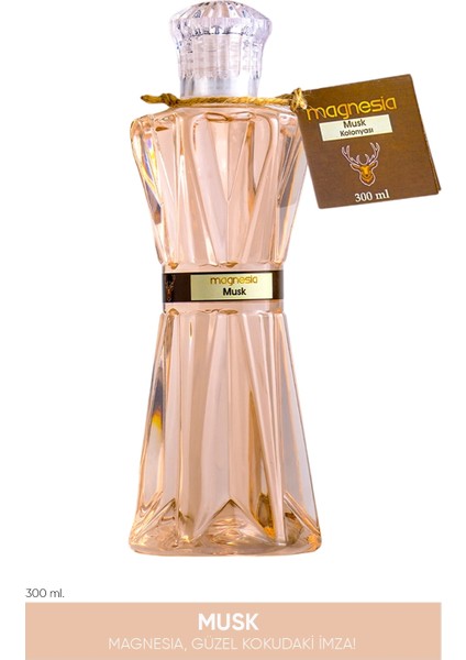 Musk Kolonyası 300 ml Hediyelik Pet Şişe