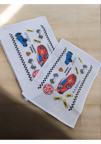 2 Adet 35X45 Yıkanabilir Ilkokul ve Okul Öncesi Beslenme ÖRTÜSÜ/BEZI_1037-A