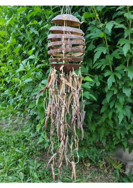 Dilimli Coco Rüzgar Çanı