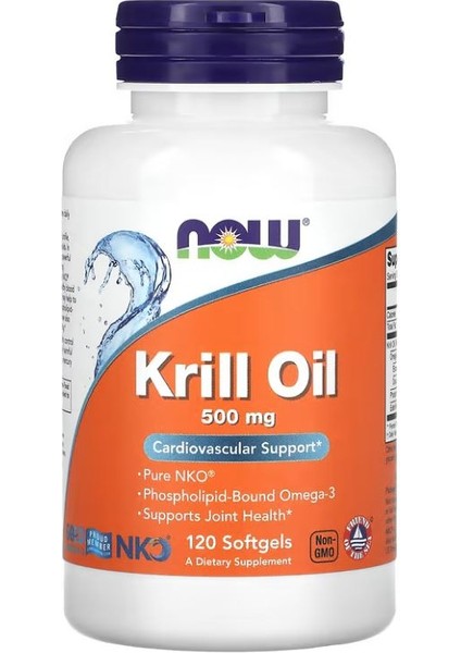 Krill Oil 500 mg 120 Softgels