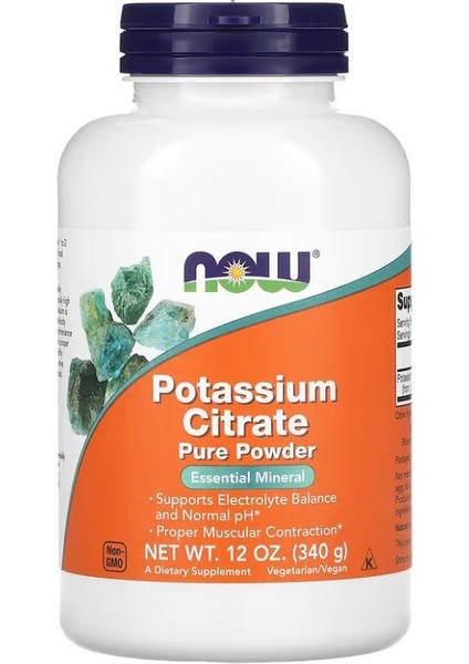 Potassium Citrate Pure Powder 12 Oz. (340 gr)