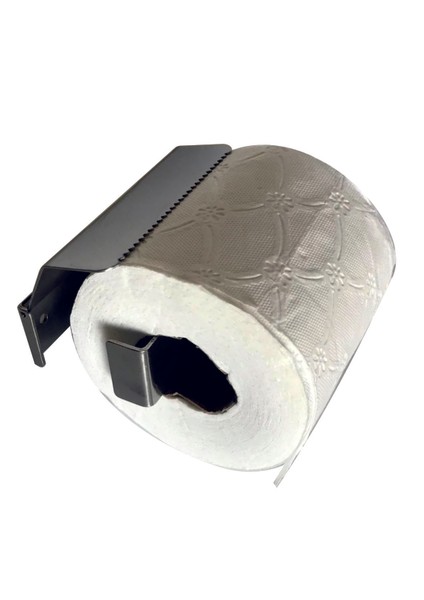 Marin TK02 Tuvalet Kağıtlığı, Tuvalet Kağıdı Askısı 304 Kalite Paslanmaz Krom 2+6+11,5+6+2 x 3,5 cm 5 Yıl Garantili + Montaj Seti (2 Dübel + 2 Paslanmaz 304 Vida + 2 Pirinç Pul + 2 Krom Kapak)