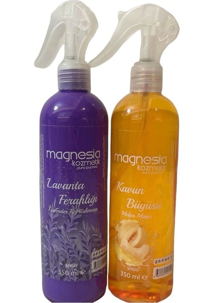 Oda ve Ortam Spreyi Vazgeçilmeyen 2'li Set (Lavanta- Kavun)