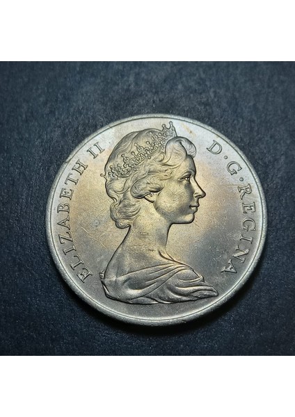 39963680162461081A 1969 1 Kron Cebelitarık Çil Eski Yabancı Madeni Para modelleri
