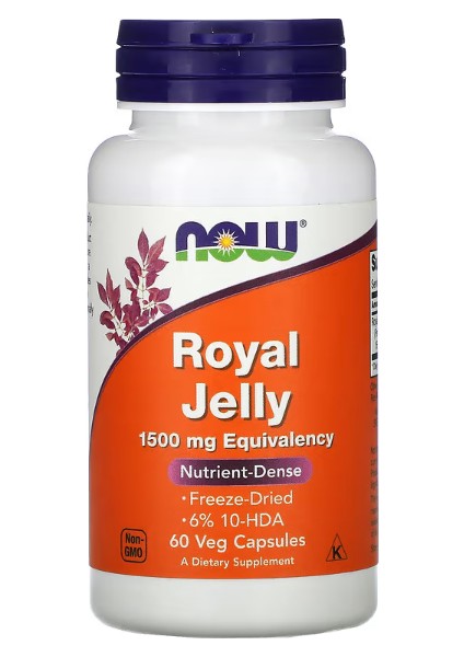 Royal Jelly 1,500 mg 60 Veg Capsules