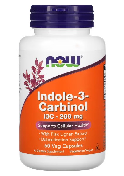 Indole 3 Carbinol 200 mg 60 Veg Capsules