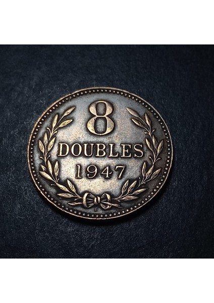 3996368016B9222753 1947 Guarnsey 8 Doubles Ççt+ Eski Yabancı Madeni Para fırsatları