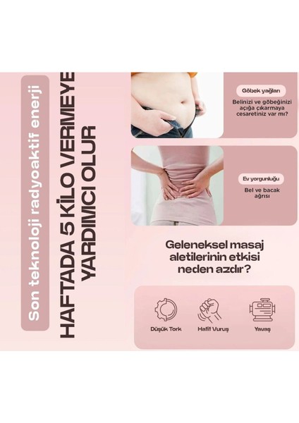 YX-720 6 Kademeli 5 Başlıklı Masaj Aleti