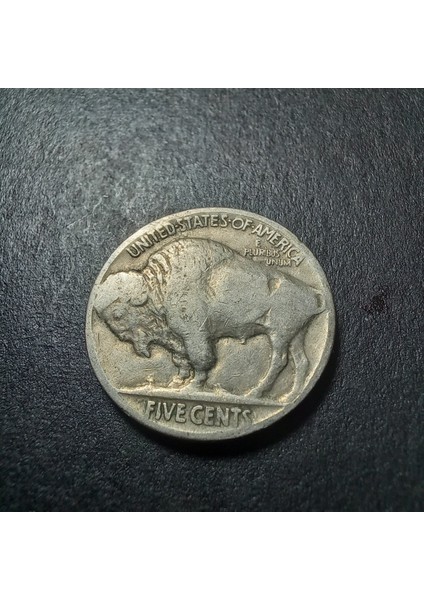 39963680E6DD62CC9E 1936 Amerika 5cent Çt+/ççt Eski Yabancı Madeni Para
