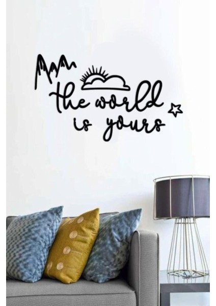 The World Is Yours Duvar Tablosu