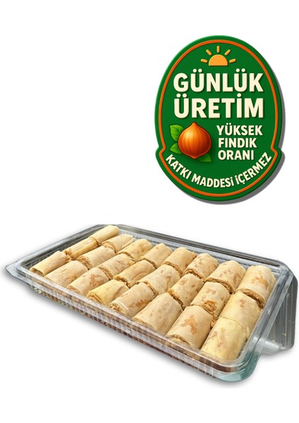 Fındık Ezmeli Kuru Baklava - 500 gr