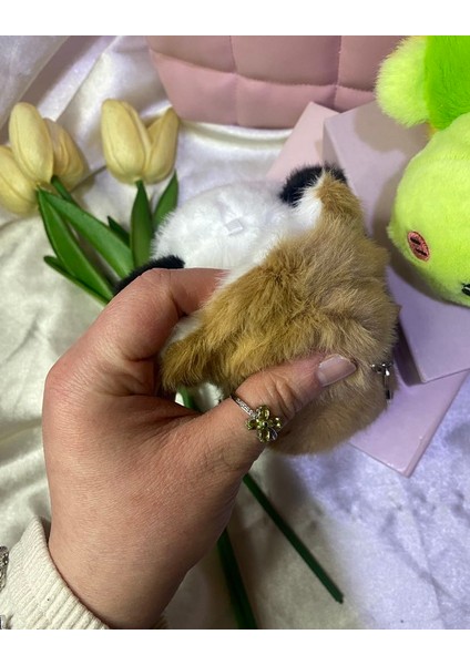 1 Adet Popüler Sevimli Çift Taraflı Capybara Yada Kaplumbağa Anahtarlık/hediyelik Çanta Süsü