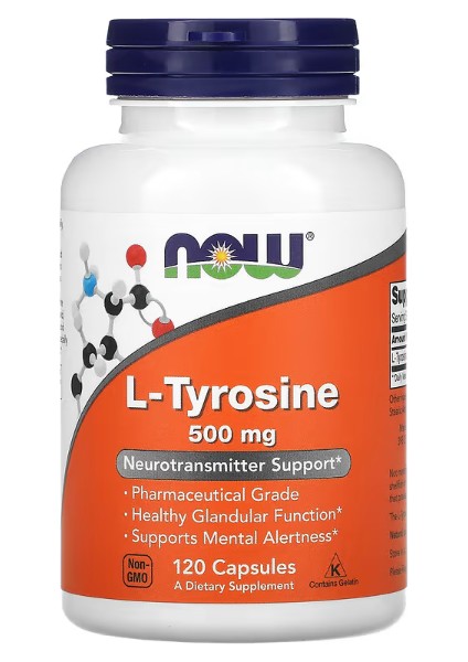 L-Tyrosine 500 mg 120 Capsules