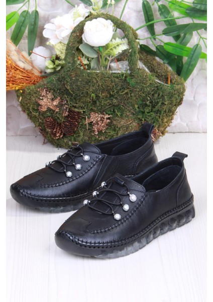 429871 Anatomik Rahat Esnek Deri Kadın Ayakkabı fırsatları