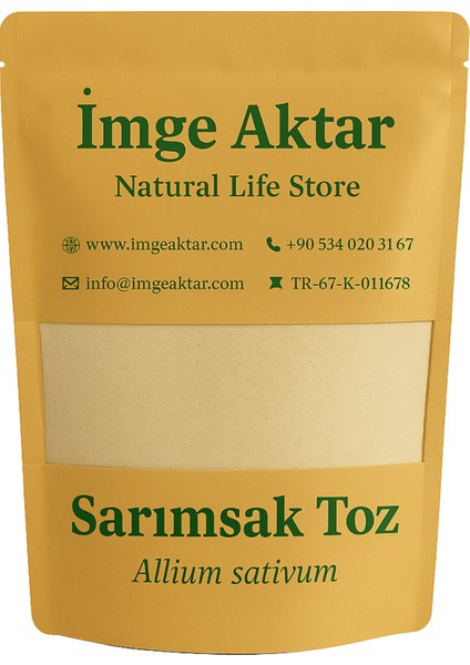 Sarımsak Toz 100G